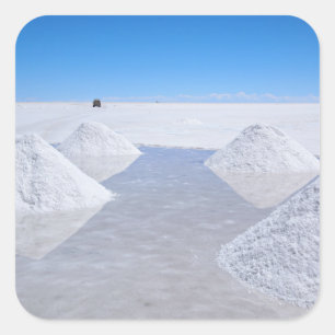 Salar de Uyuni salt flats photo sticker