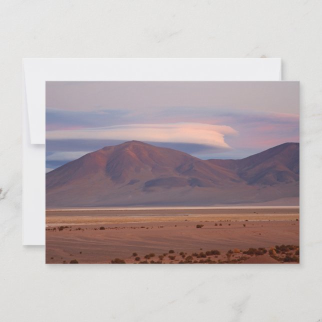 Salar del Huasco, Chile card (Front)