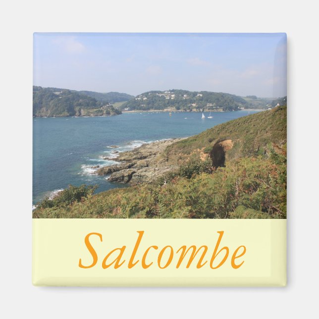 Salcombe, Devon Magnet (Front)