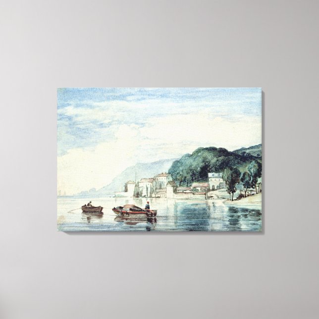 Salcombe, Devonshire Canvas Print (Front)