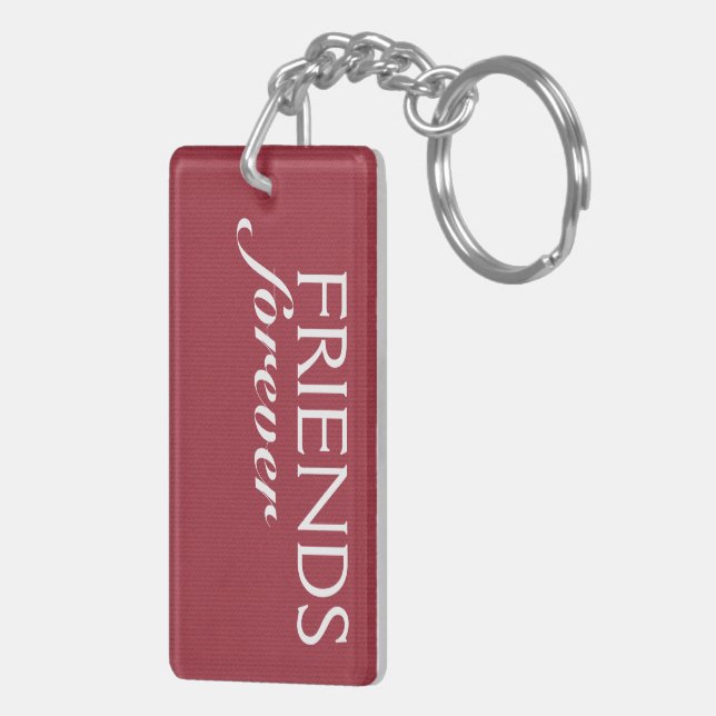 Sale - 2014 Friends Forever - See Back Key Ring (Back Right)