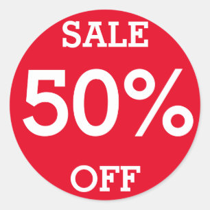 SALE 50% OFF changeable Oval shape Classic Round Sticker