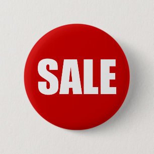 SALE 6 CM ROUND BADGE