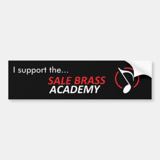 Sale Brass Academy Supporter Bumper Sticker