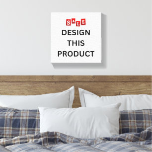 SALE! Canvas Print Premium Wrapped -8"x8" Quality