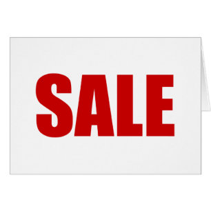 SALE CARD