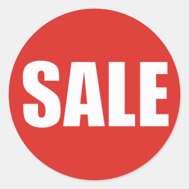 SALE Discount Sticker (Front)