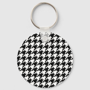 SALE - HOUNDSTOOTH KEY RING