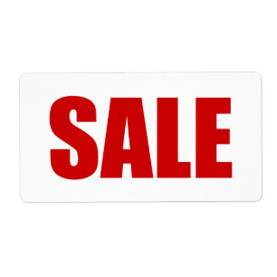 SALE LABEL