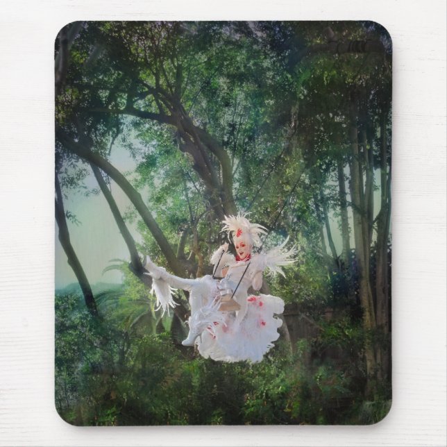 SALE! NEW Poppy Swing Mousepad! Mouse Mat (Front)
