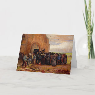 Sale of Building Scrap by Vincent van Gogh Card
