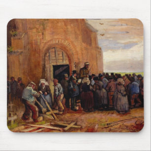 Sale of Building Scrap by Vincent van Gogh Mouse Mat