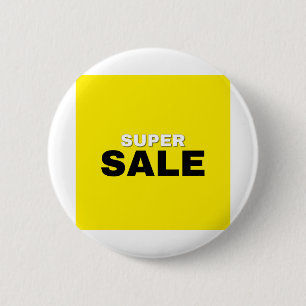 Sale offer logo design for commercial uses 6 cm round badge
