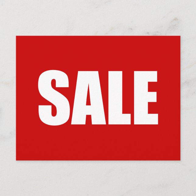 SALE POSTCARD (Front)