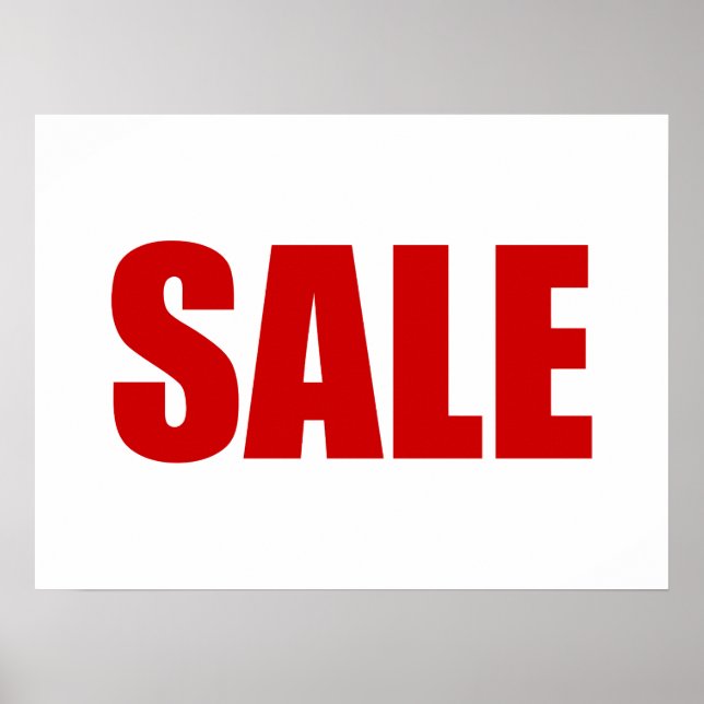 SALE POSTER (Front)
