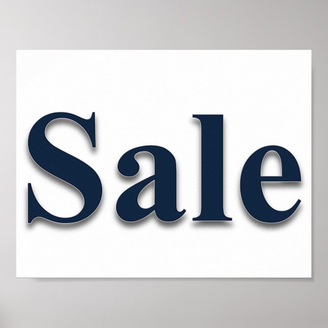 Sale Poster Matte (Front)