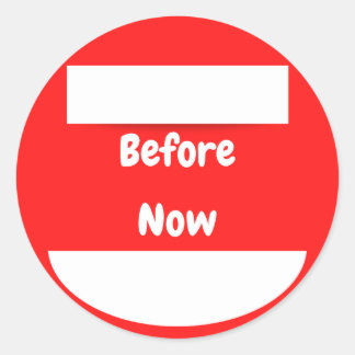 sale price classic round sticker