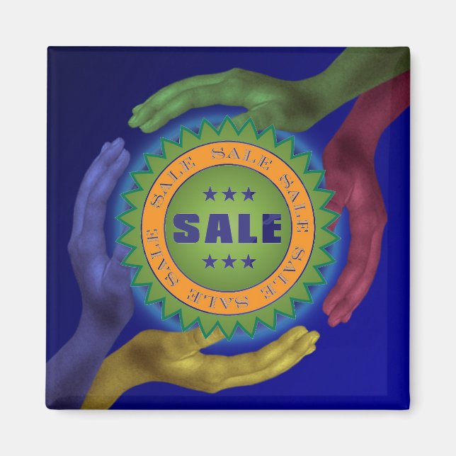 Sale Sticker Magnet (Front)