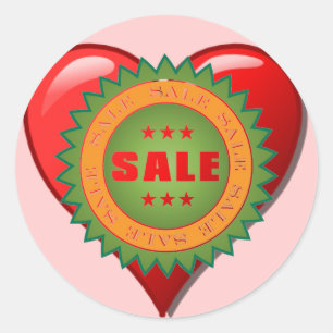Sale Sticker Round Sticker