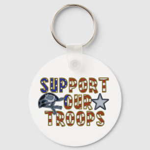 Sale! Support Our Troops - SRF Key Ring