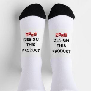 SALE! Sustainable Premium Crew Sock - Custom