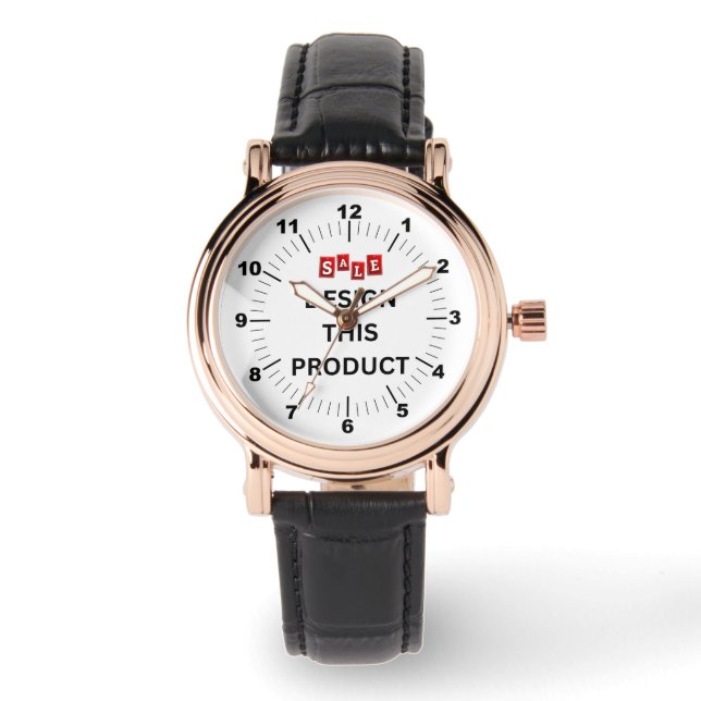 SALE! Women's Watch - Personalised  Square (Front)