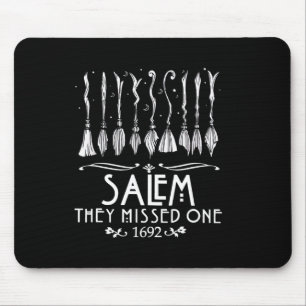 Salem 1692 They Missed One For Halloween Mouse Mat