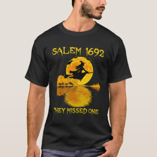 Salem 1692 They Missed One Funny Halloween T-Shirt