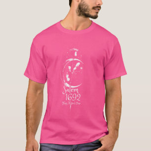 Salem 1692 They Missed One Wicca Witch Trials Moon T-Shirt