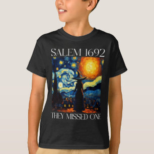 Salem 1692 They Missed One Witch Halloween Pink St T-Shirt