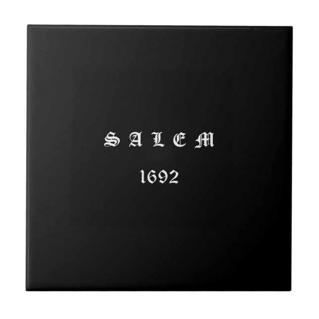 Salem 1692 tile (Front)
