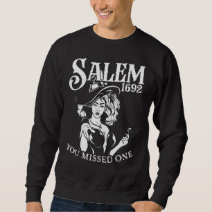 Salem 1692 - You Missed One Witch Halloween Vintag Sweatshirt