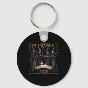 Salem Annual 1692 Witches Convention Halloween Vin Key Ring