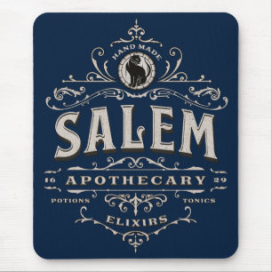 Salem Apothecary Witchcraft Magic Elixirs  Mouse Mat