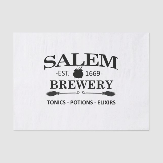 Salem Brewery Tissue Paper (Front)