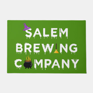 Salem Brewing Company White Doormat