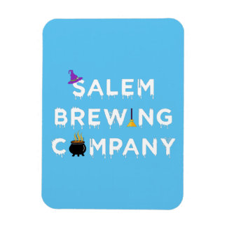 Salem Brewing Company White Photo Magnet