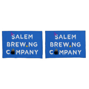 Salem Brewing Company White Pillowcase