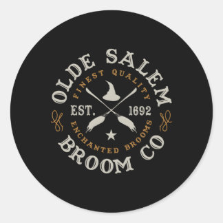 Salem Broom Company Classic Round Sticker
