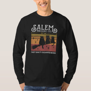 Salem Broom Company Est 1692 Halloween Salem Witch T-Shirt