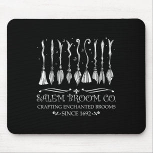 Salem Broom Company For A Halloween Fan Mouse Mat