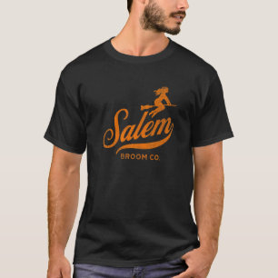 Salem Broom Company Halloween Witch T-Shirt