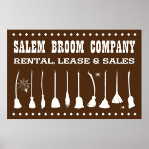 SALEM BROOM COMPANY POSTER
