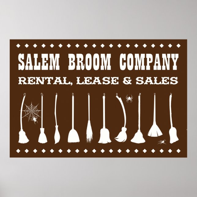 SALEM BROOM COMPANY POSTER (Front)