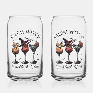 Salem Cocktail Club Can Glass