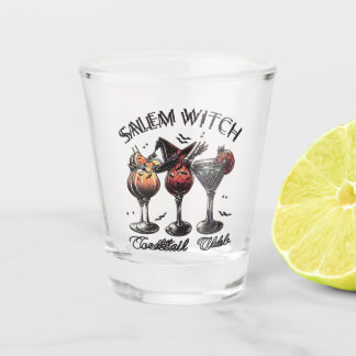 Salem Cocktail Club Shot Glass