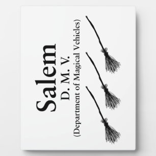 Salem DMV Plaque