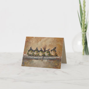 Salem Frogs Hand Painted Thank You Card
