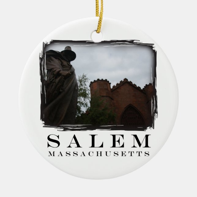 Salem Guard Ceramic Tree Decoration (Front)