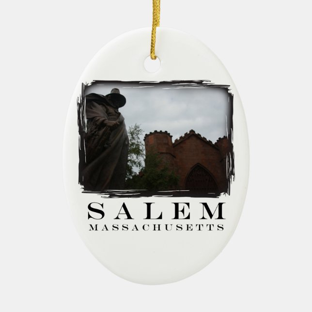 Salem Guard Ceramic Tree Decoration (Front)